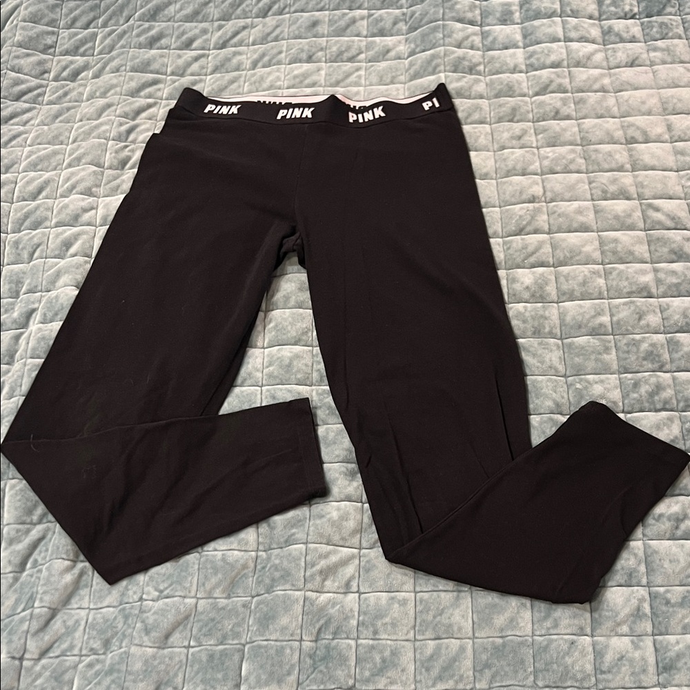 PINK Victoria's Secret Black Leggings